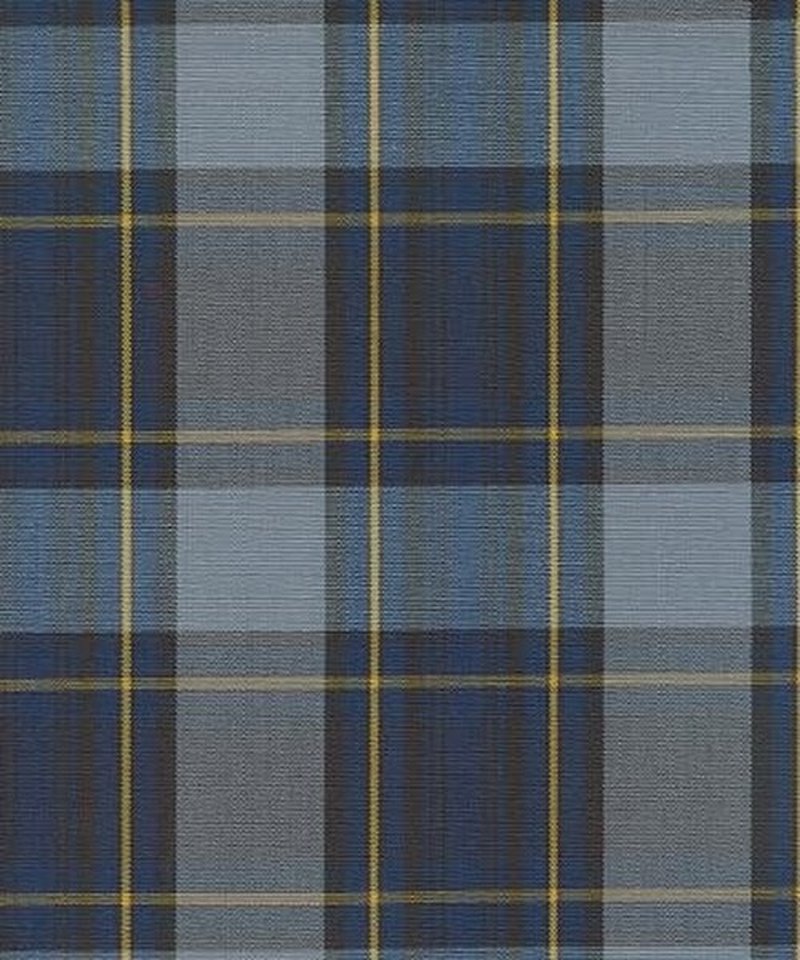 ClassExceed Jumbo Hair Bow for Girls – Extra Large 5"x8" with Long Tail & Secure French Barrette – Durable Yarn-Dyed Fabric – Elegant Back to School Accessory (Classic Navy Plaid- Blue Gold Gray #57)