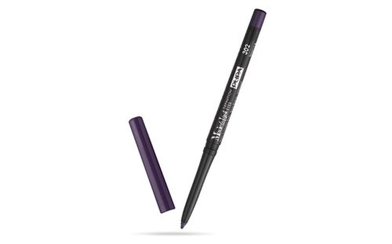 PUPA Milano Made To Last Definition Eyes - Creamy Retractable Automatic Eyeliner - Create Instant, Smudge Free Intensity - Lasting Color Liner For Waterline Or Lid - 302 Intense Aubergine - 0.012 Oz