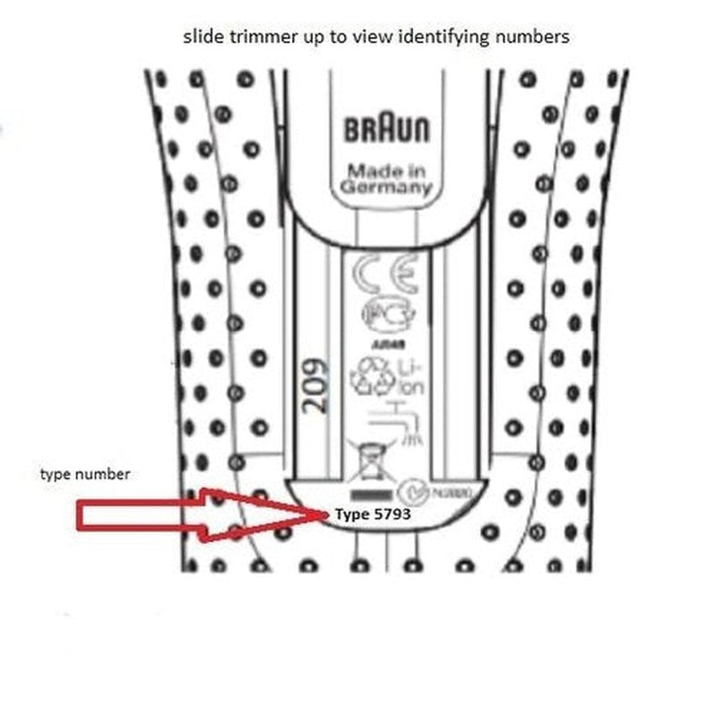 Braun 5430 Replacement Clean & Charge Base | Compatible with Shaver Types 5769-5795