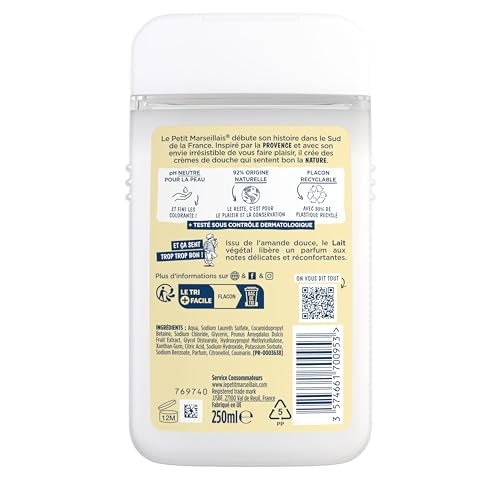 Le Petit Marseillais Extra soft Milk Shower Cream 250ml