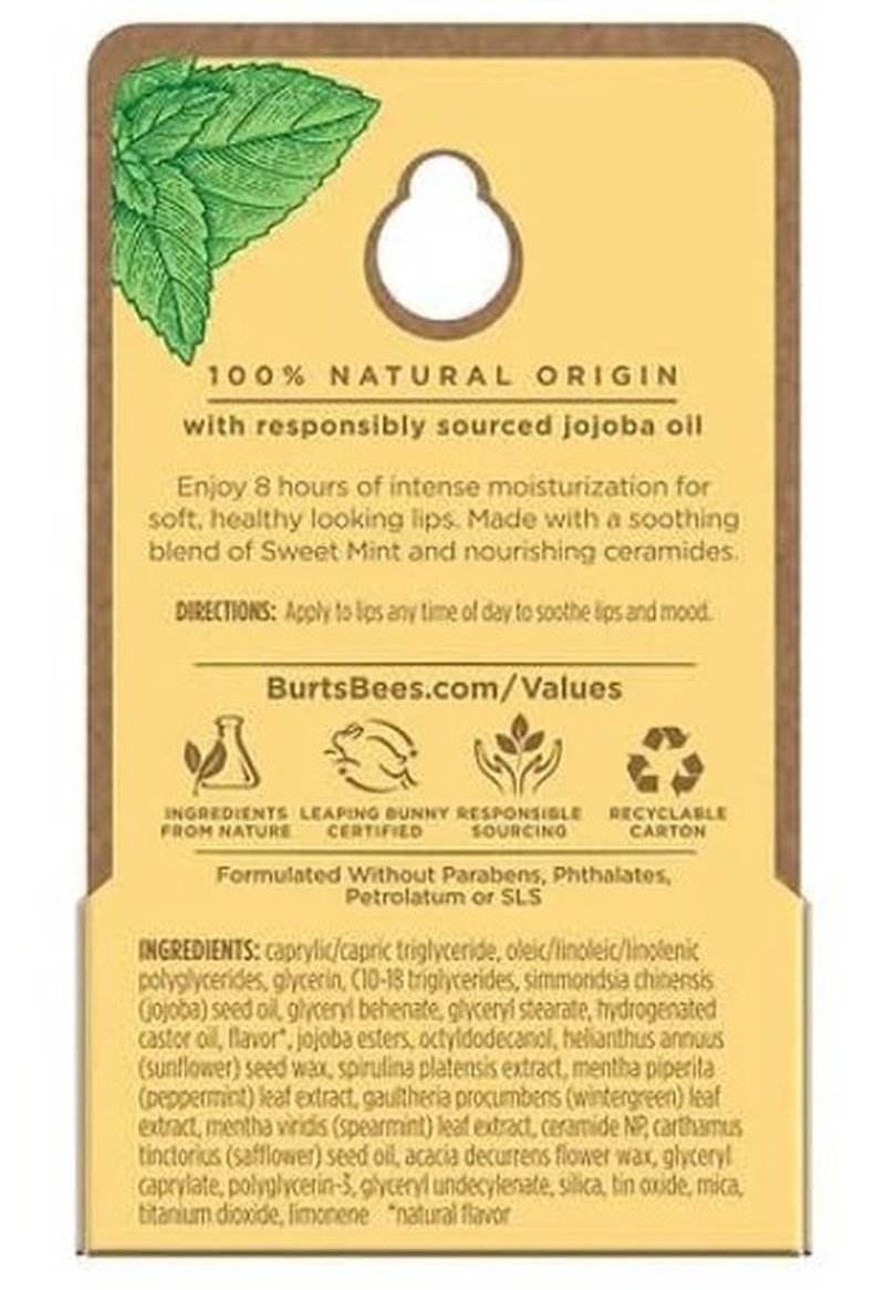 100% Natural Origin Lip Treatment with Sea Minerals Sweet Mint (Sweet Mint)