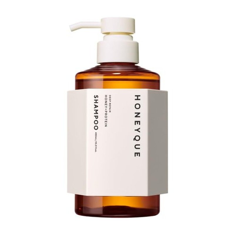 HONEYQUE Deep Repair Moist Shampoo & Conditioner - Nourish Hair With Honey Collagen | 450ml/15.2 fl. oz.