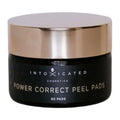 Intoxicated Cosmetics Power Correct Peel Pads - Exfoliating Treatment for Fine Lines & Wrinkles | Brightening with Niacinamide & Green Tea Extract