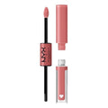 NYX PROFESSIONAL MAKEUP Shine Loud Liquid Lipstick - Long-Lasting Clear Gloss in Cash Flow (Light Dusty Rose)