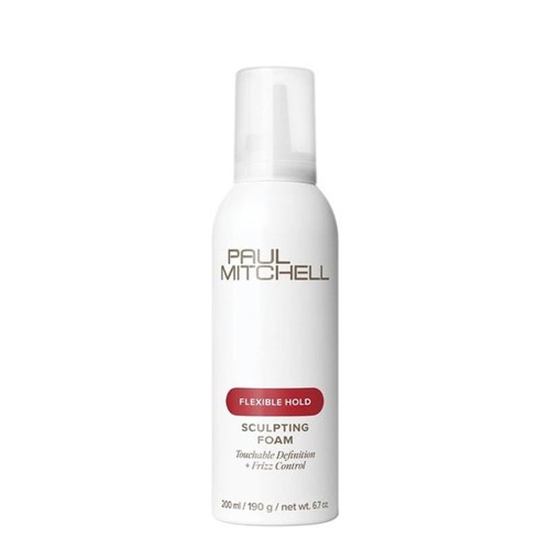 Paul Mitchell Sculpting Foam - Touchable Flexible Hold & Frizz Control for All Hair Types