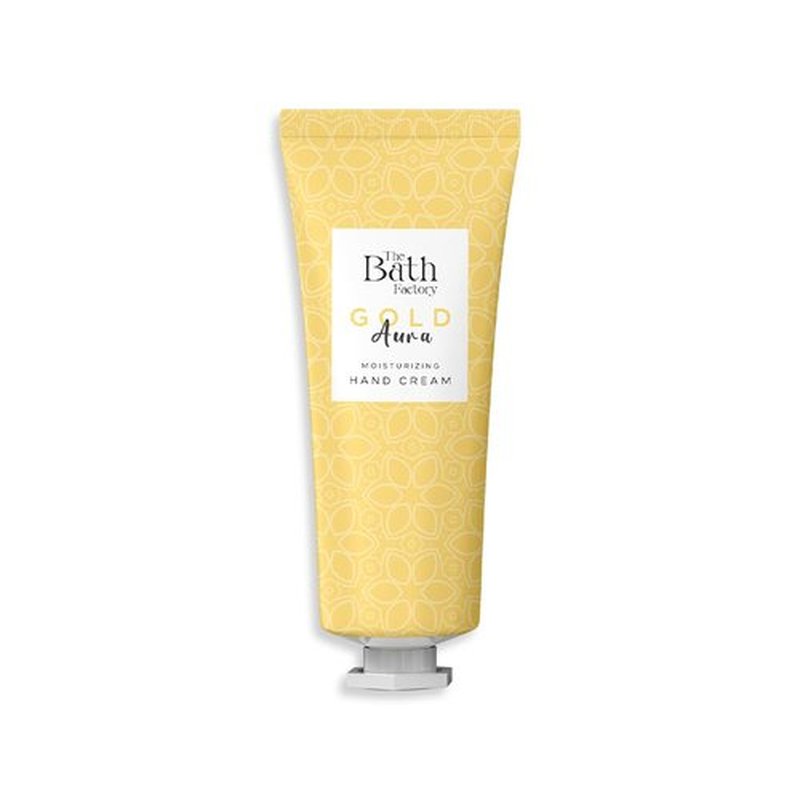 The Bath Factory Gold Aura Intensive Moisturizing Hand Cream 30 ml – Nourishing and Revitalizing