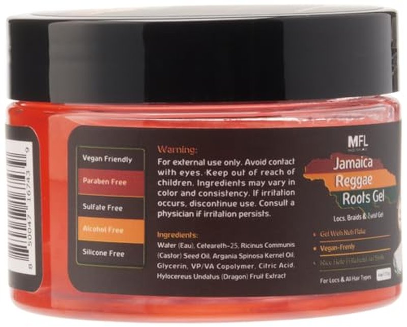 Made For Locs Jamaica Reggae Roots Retwisting Gel | 4 oz (Tropical Flava)