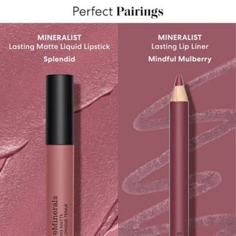 bareMinerals Mineralist Lip Liner - Creamy, Pigmented Formula for All-Day Wear | Vegan & Natural Ingredients