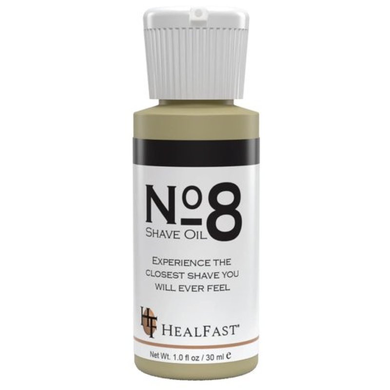 HealFast No. 8 Shave Oil - Premium 1 oz Shaving Oil for Men & Women | Prevents Razor Burn & Ingrown Hairs