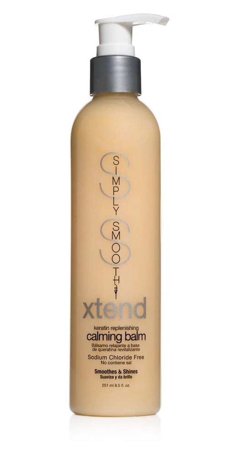**SIMPLY SMOOTH Xtend Keratin Balm - Frizz Control & Smoothing for Dry Hair | 8.5 Oz**