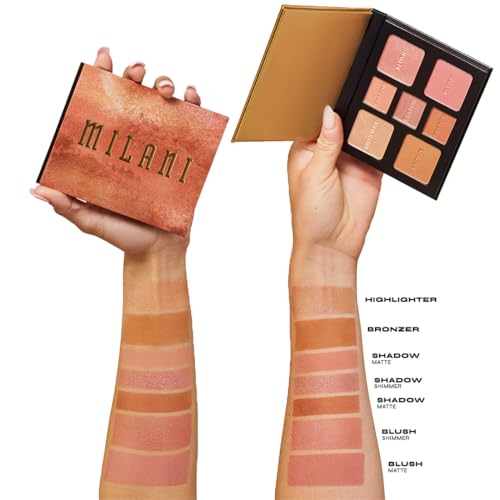Milani All Inclusive Eye, Cheek & Face Palette, Light to Medium