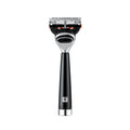 ZWILLING Razor, Premium Resin Handle, Wet Shaving, Compatible with Gillette Fusion Blades, Ergonomic Design, Black, All Skin Types