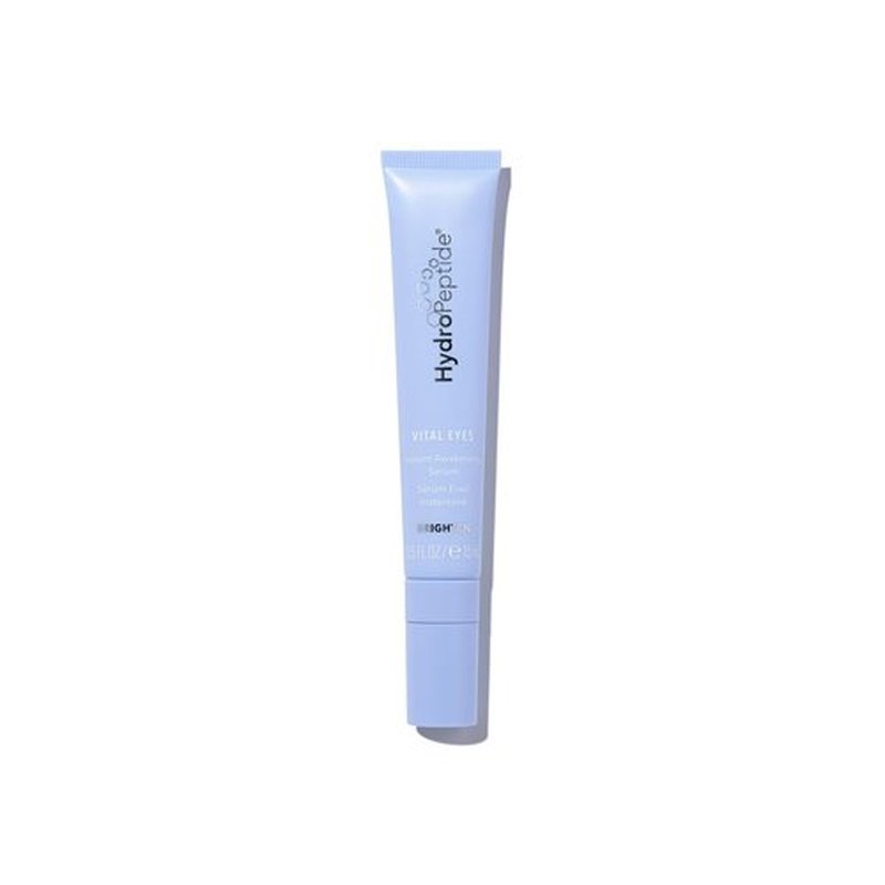 HydroPeptide Vital Eyes - Instant Awakening Serum | Cooling Rollerball Under Eye Moisturizer 0.5 Oz