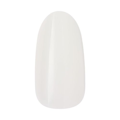 KISS PROFESSIONAL Press On Nails, Earthly, White, Medium, Round, 140 Count