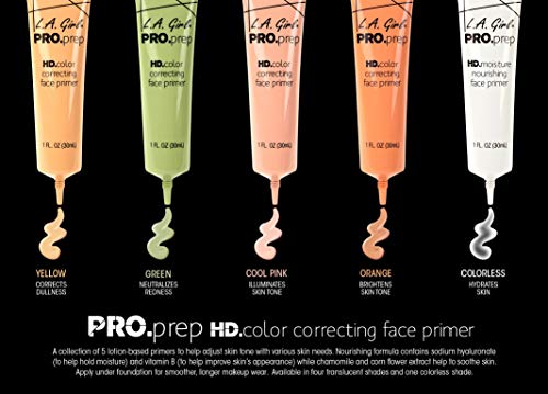L.A. Girl PRO.Prep Correcting Primer, Green GFP912