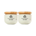 Pacha Soap Co. Whipped Cleansing Scrub, Vanilla & Sage - Premium, Handcrafted, Exfoliating Soap Scrub with Pumice for Face & Body, Soothing Essential Oils, Clean Ingredients 2-Pack (15 oz Each)