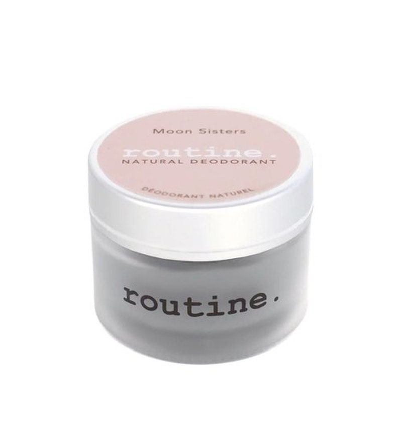 Routine Natural Deodorant - Aluminum Free Cream Formula | Moon Sisters Scented with Rose, Neroli, Lavender & Vetiver (2 Oz)