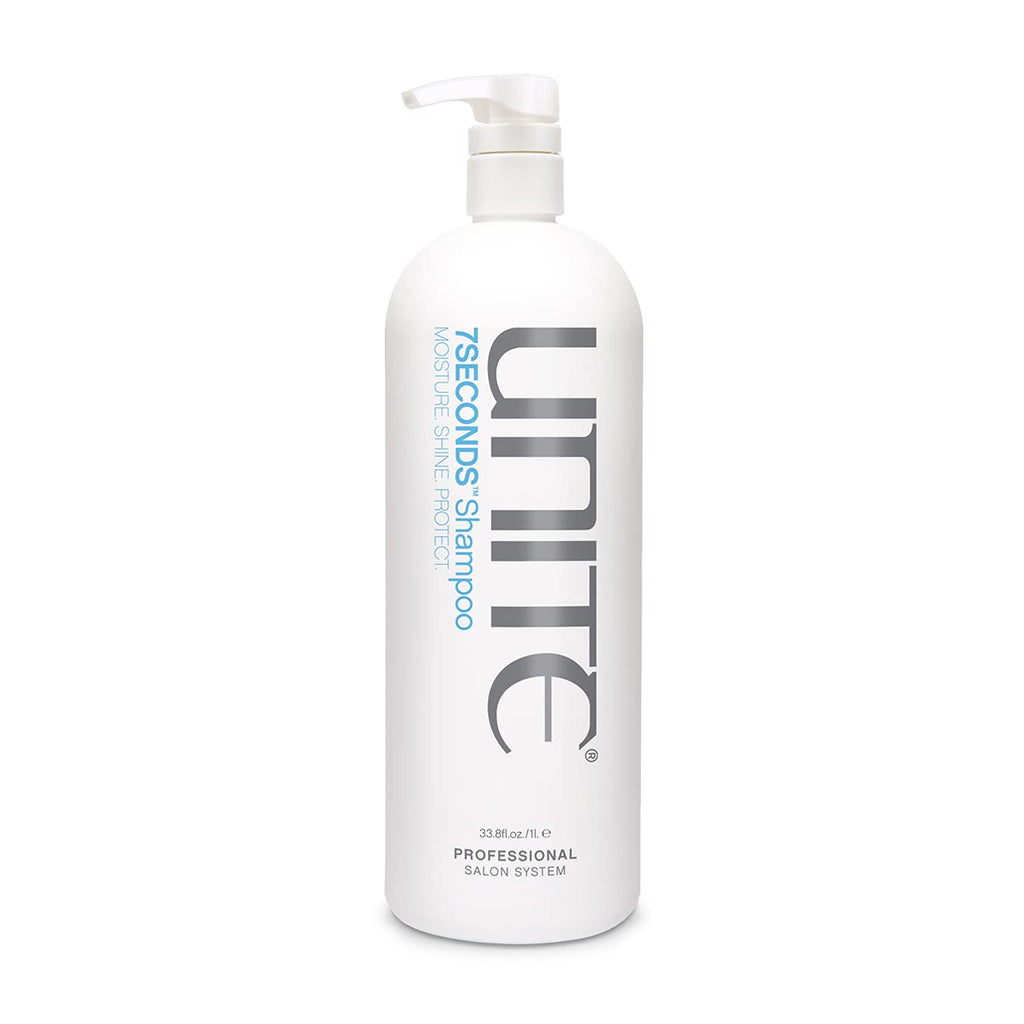 UNITE Hair 7SECONDS Shampoo - Professional Hydrating Cleanser for Shine & Color Protection - 32 Fl Oz