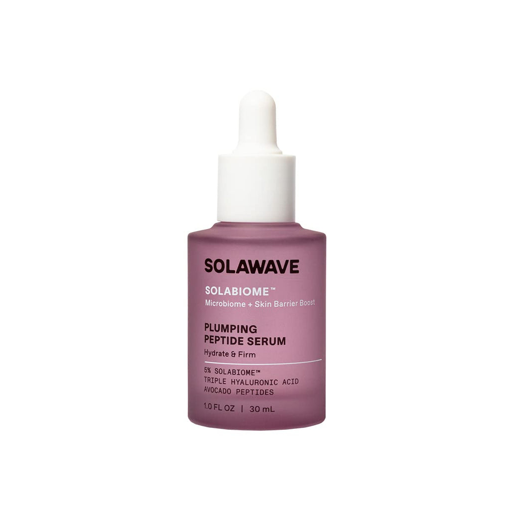 SolaWave Microbiome + Skin Barrier Skincare Bundle (Cleanser, Jelly Mist & Moisturizer) with Hyaluronic Acid, Probiotics, Beta Glucan, Pro Vitamin B5, Gota Kula, Vitamin E Antioxidants