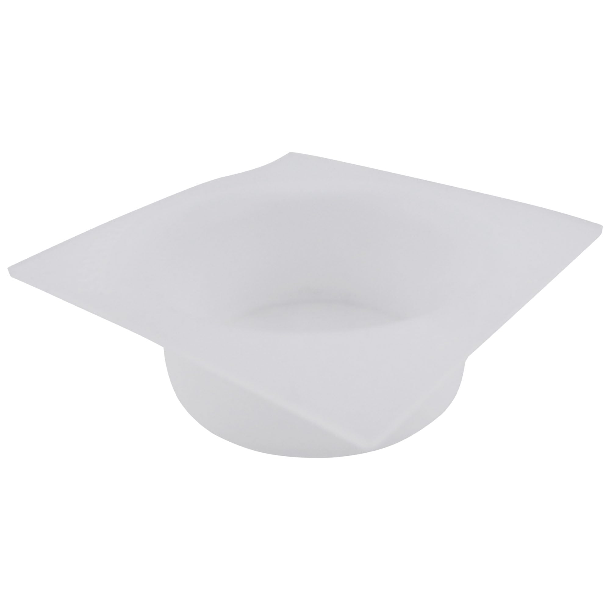 Waxness Non-Stick Silicone Bowl Insert for Wax Warmers – White, Fits Mini W-CUBE 5oz Warmers, Easy Clean Flexible Wax Pot Liner for Professional Use