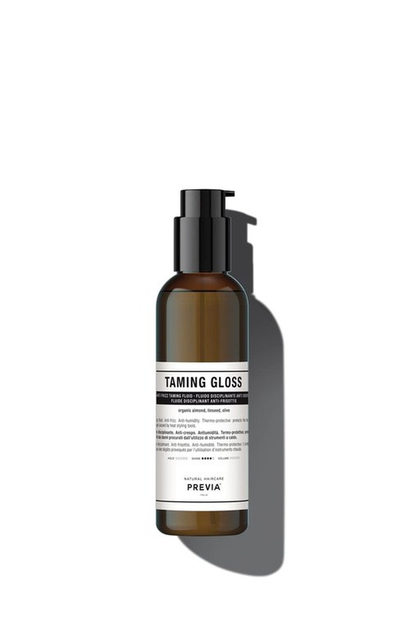 PREVIA Hair Gloss Taming Serum | Leave-In Conditioner & Anti-Frizz Heat Protectant - 6.7 oz