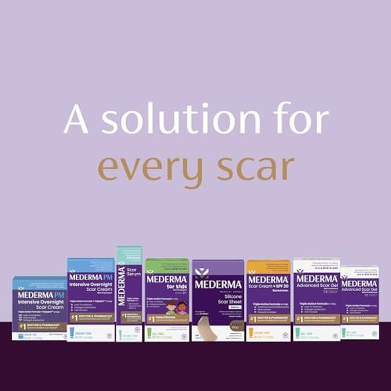 Mederma Scar Serum – Triple-Action Formula with Vitamin E, Hyaluronic Acid & Niacinamide – Clinically Shown to Reduce Old Scars, 1 Fl. Oz.