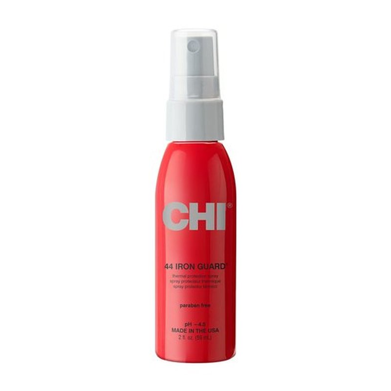 CHI 44 Iron Guard Thermal Protection Spray - Lightweight Heat Damage Shield & Frizz Control, 2 Fl Oz