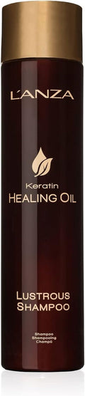 L'ANZA Keratin Healing Oil Shampoo - Hydrating Cleanse for Softness & Shine | Sulfate-Free, Color Safe