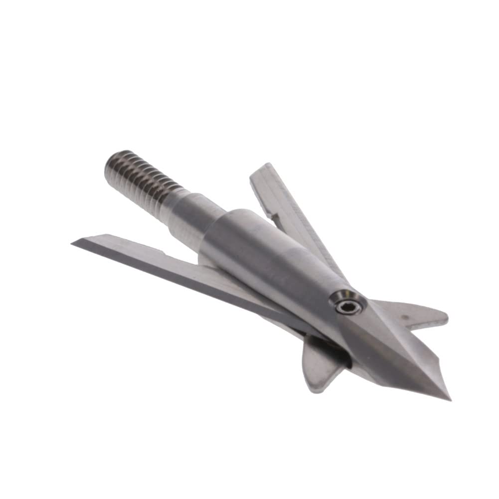 New Archery Products New Archery Products Slingblade 2 Ti 100 Grain Crossbow Hunting Stainless Steel Spin Tested Mechanical 3 Pieces Broadhead Set