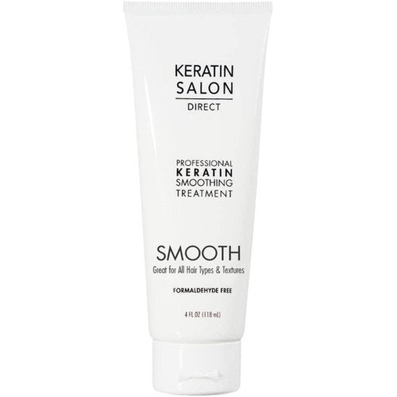 Keratin Salon Direct Keratin Hair Treatment - Frizz Control & Smoothing | 4 oz, Formaldehyde Free, Salon Quality