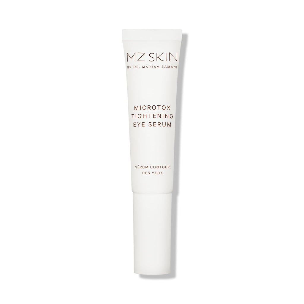 MZ SKIN Microtox Tightening Eye Serum 0.5 fl oz | Peptide Eye Serum with Sichuan Pepper Extract | Lifts, Firms & Reduces Dark Circles and Puffiness