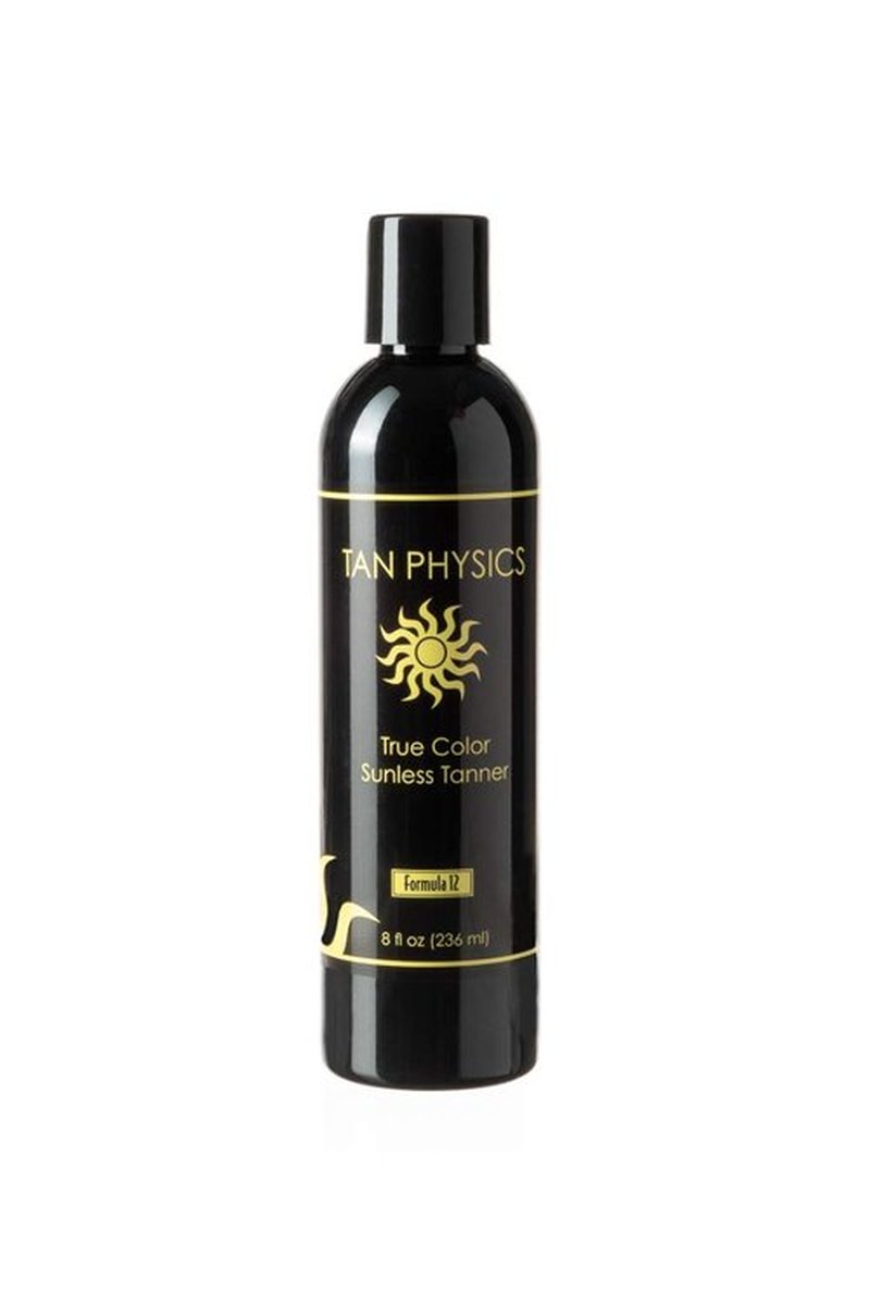 Tan Physics Sunless Tanner - Natural-Looking Tan | 8oz Bottle for Flawless Skin