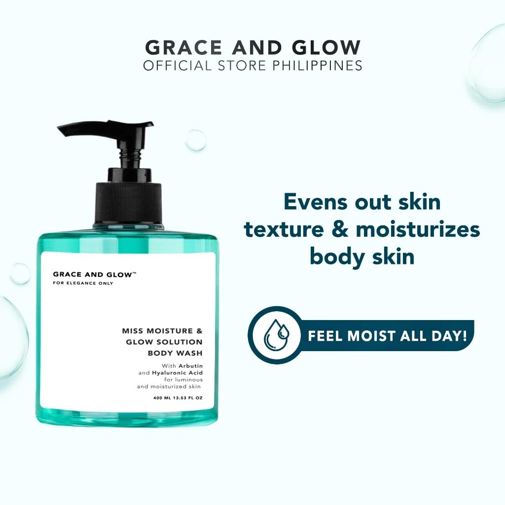 Grace and Glow Miss Moisture & Glow Solution Body Wash 400ml