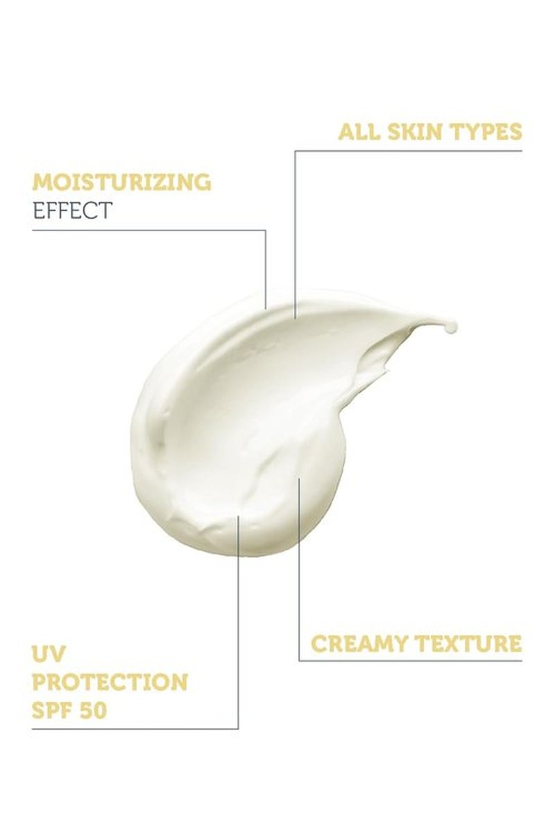 Purest Solutions Invisible UV Protection Daily Moisturizer SPF 50+ | Hydrating Hyaluronic Acid & Shea Butter - Anti-Aging for All Skin Types (1.69 fl. oz)