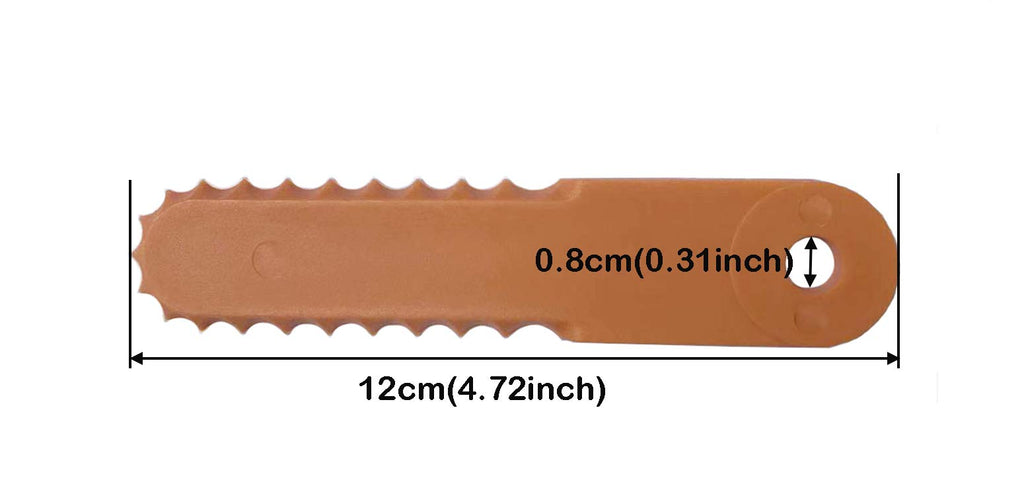 SOOGE （12 Pack） 70289A Fit for The Push-N-Load 3-Blade Trimmer Head 385-895 Replacement Weed Warrior Blades