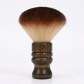 Soft Barber Neck Duster Brush - Premium Wooden Handle Hair Cleaning Brush for Salon, Fade Cutting & Beard Care