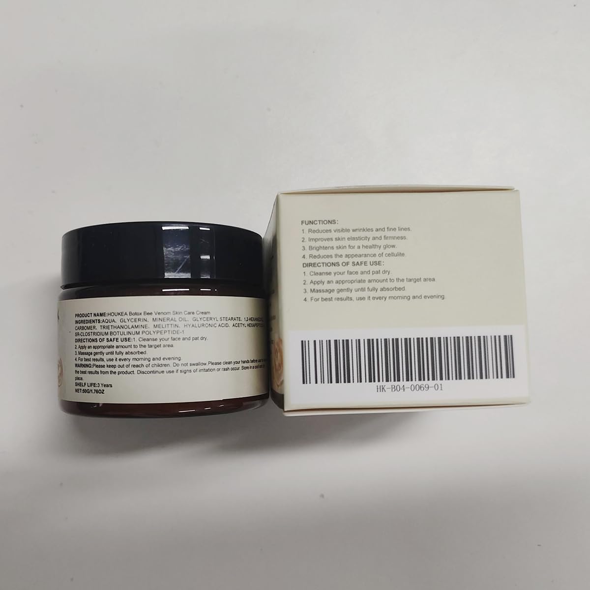FYEBOO Bee Venom Comprehensive Cream, 2025 New Cream Effectively Reducing Blemishes & Comprehensive Moisturizer for All skin Types (2 Packs)