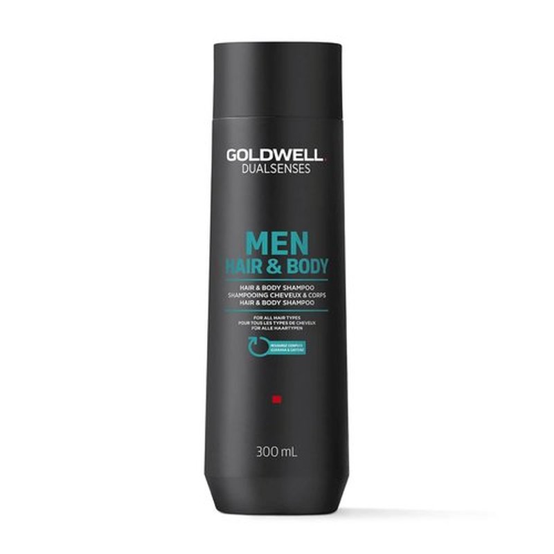 Goldwell Dualsenses Men Hair & Body Shampoo - Nourishing Formula | 300ml (10.1 oz)