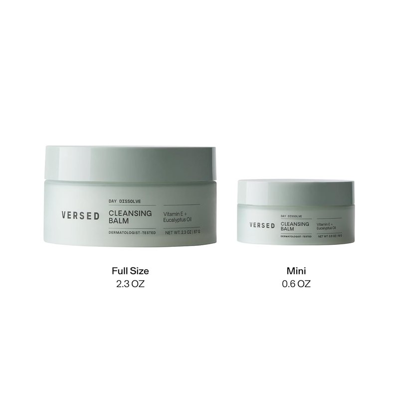 Versed Day Dissolve Cleansing Balm - Gentle Makeup Remover for All Skin Types | 3.5 oz