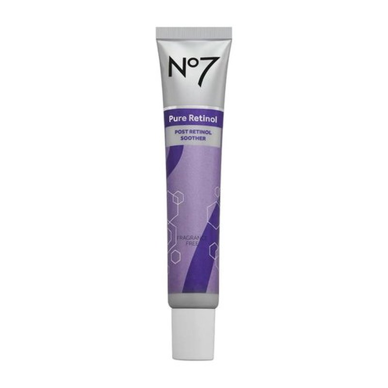 No7 Pure Retinol Post-Treatment Soother – Soothing Face Cream to Support Retinol Tolerance – Ceramides & Bisabolol for Hydration (1.69 fl oz)