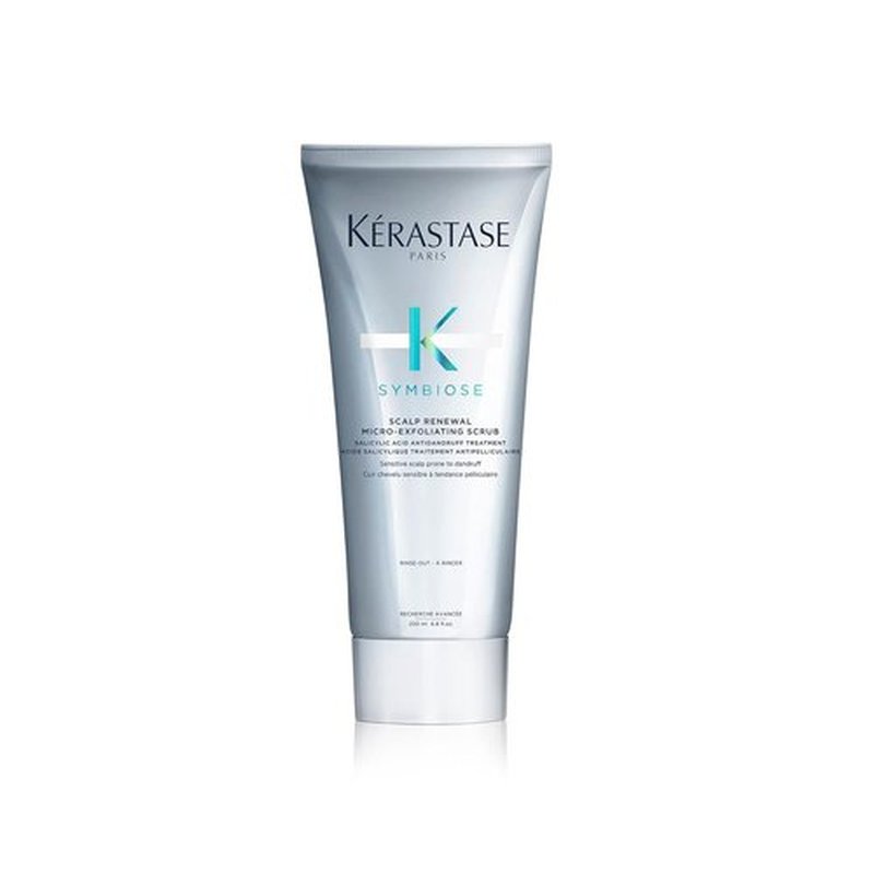 Kerastase Symbiose Scalp Renewal Scrub - Micro-Exfoliating Formula for Dandruff Relief | 6.8 Fl Oz