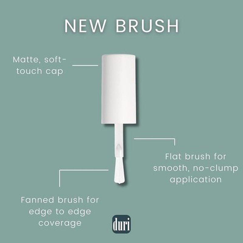 duri Nail Polish, 719 Poetic Blush, Fabulous Creamy Blush Pink, Full Coverage, Glossy, 0.45 Fl Oz