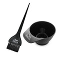 Wella Professionals Color Mixing Bowl & Brush Set - Black | Ideal for Professional & At-Home Use