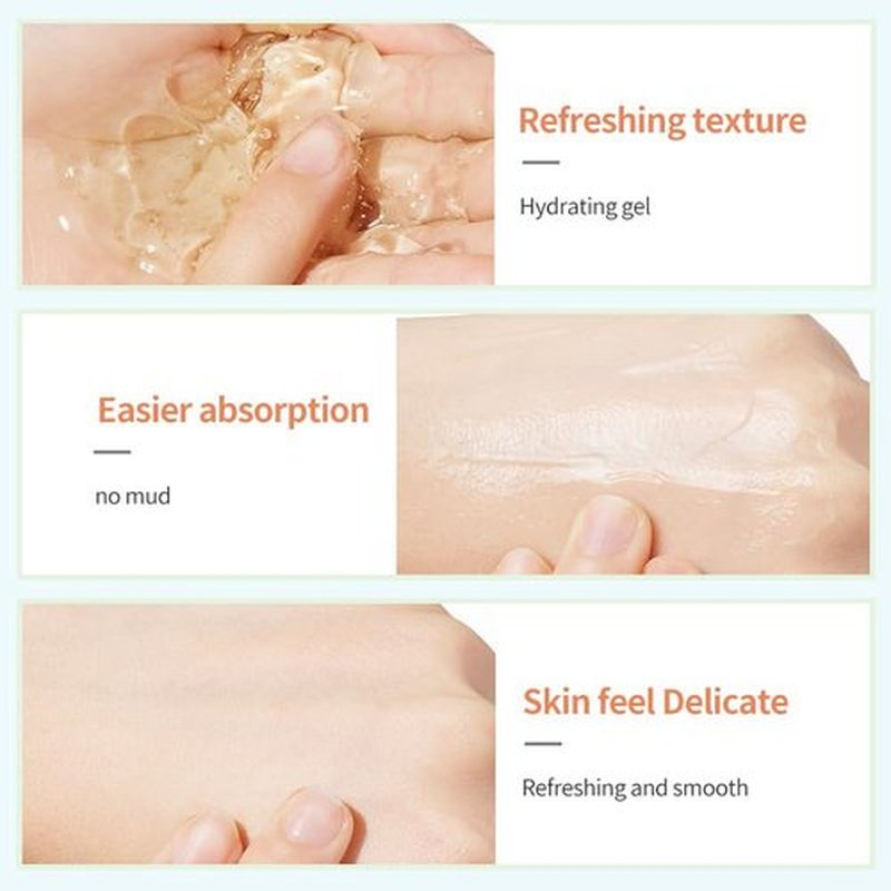 kisskin Organic Aloe Vera Gel, 100% Pure Soothing Moisturizer And Hydrating Gel, Fast Absorbing, Unscented,For Face, Body, Hair And Skin, No Alcohol And Unscented 10.5oz