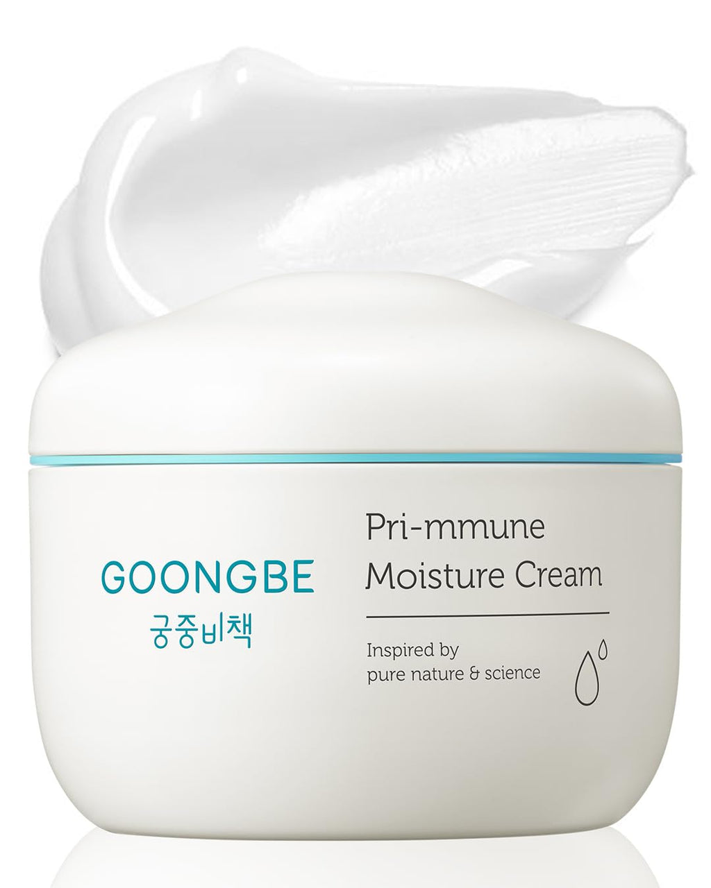 GOONGBE Pri-mmune Baby Moisturizing Cream – 72-Hour Hydration for Dry Sensitive Skin – Korean Face & Body Cream with Multi-Ceramide, Shea Butter & Royal Oji Complex – Non-Greasy, No Petrolatum, 6.1oz