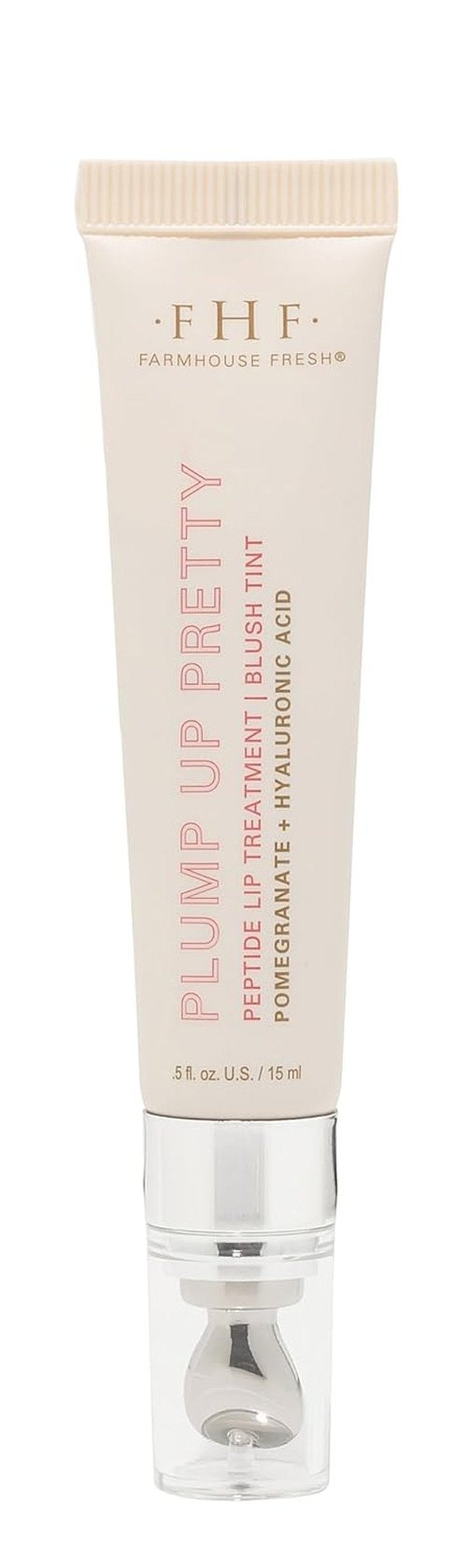 Plump Up Pretty™ Peptide Lip Treatment - Blush Tint for Hydrated, Luscious Lips | 15 ml