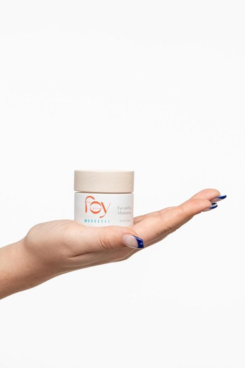 Foy Illuminate+Smooth Eye and Lip Moisturizer - Luxurious Hydration & Anti-Aging with Hyaluronic Acid - 1 oz