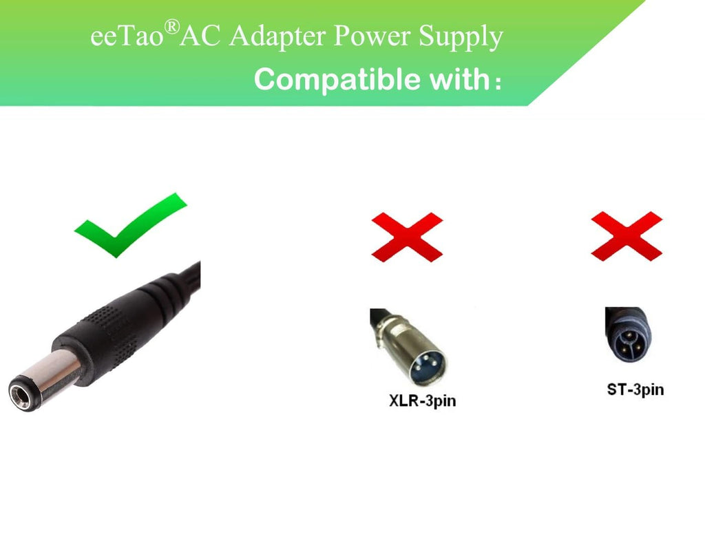 eeTao 42V 1.5A AC/DC Adapter Charger Compatible with Meepo Mini 2 Mini2 ER MB0044 2S Mini2 S MB0032 MB0060 V3 Standard No. 7551 V 3 ER V3ER 36V 36VDC Li-ion Battery XHK-800-4215 42VDC Power Supply