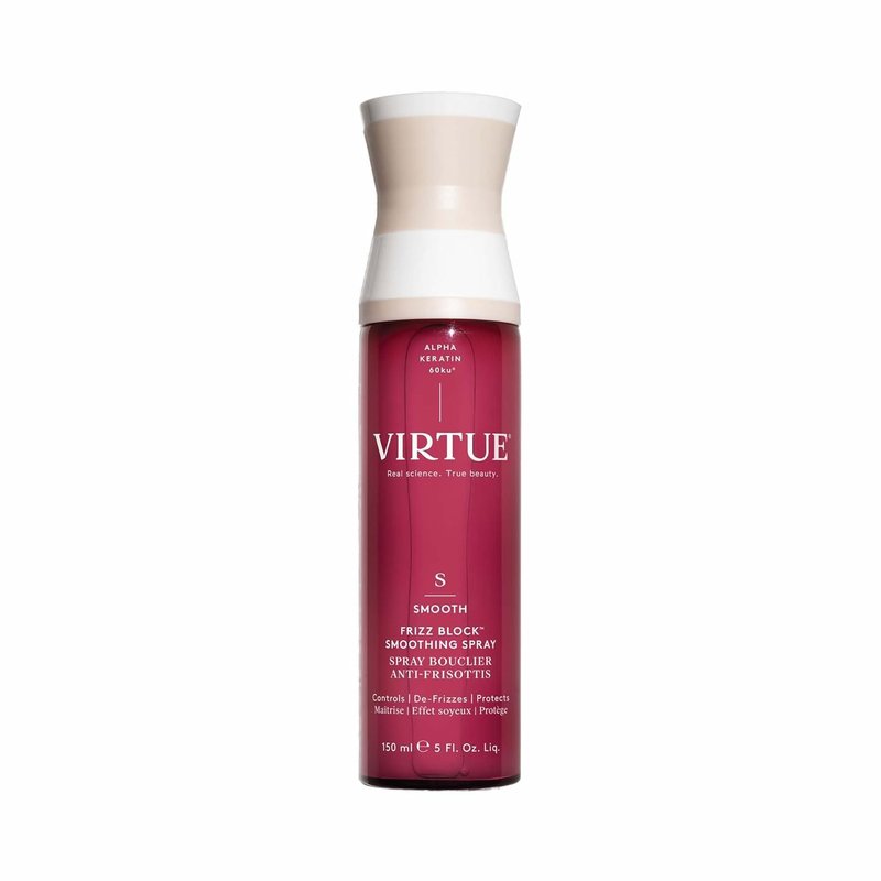 VIRTUE Frizz Block Smoothing Spray - Frizz Control Hair Treatment, Color Safe, 5 Fl Oz