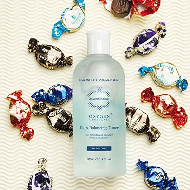 OxygenCeuticals Skin Balancing Toner - Hydrating pH Balancer with Centella & Lavender Extracts | 10 fl. oz (300ml)